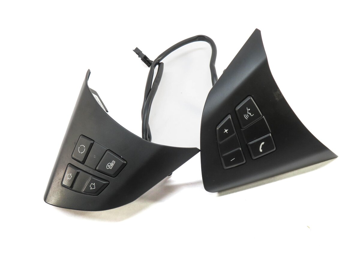 2013 BMW X5 (E70) LEFT & RIGHT STEERING WHEEL SWITCH BUTTON SET-2