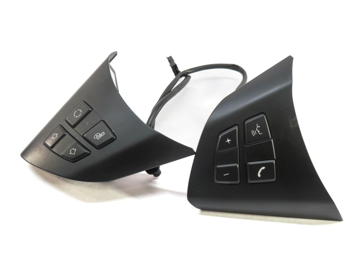 Thumbnail 2: 2013 BMW X5 (E70) LEFT & RIGHT STEERING WHEEL SWITCH BUTTON SET-2