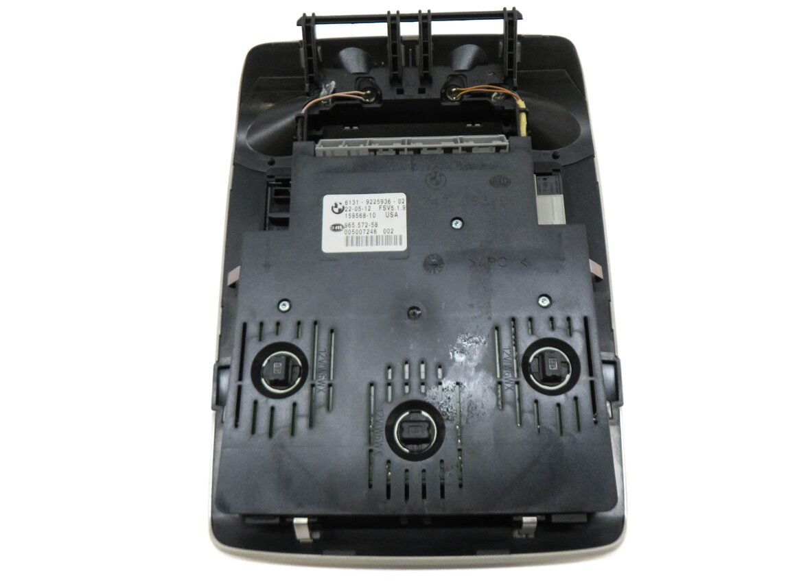 Thumbnail 4: 2013 BMW X5 (E70) FRONT DOMELIGHT MAP READING COURTESY DOME LIGHT LAMP (GRAY)