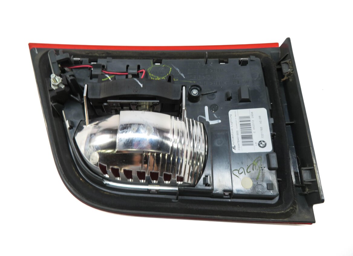 Thumbnail 4: 11-13 BMW X5 X5M (E70) LEFT DRIVER INNER TAILLIGHT LIGHT LAMP (INCANDESCENT)