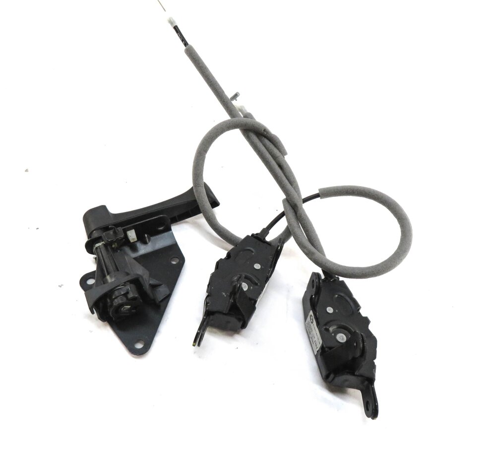 2013 BMW X5 (E70) REAR TRUNK HATCH LOWER TAILGATE LOCK LATCH SET w/ HANDLE