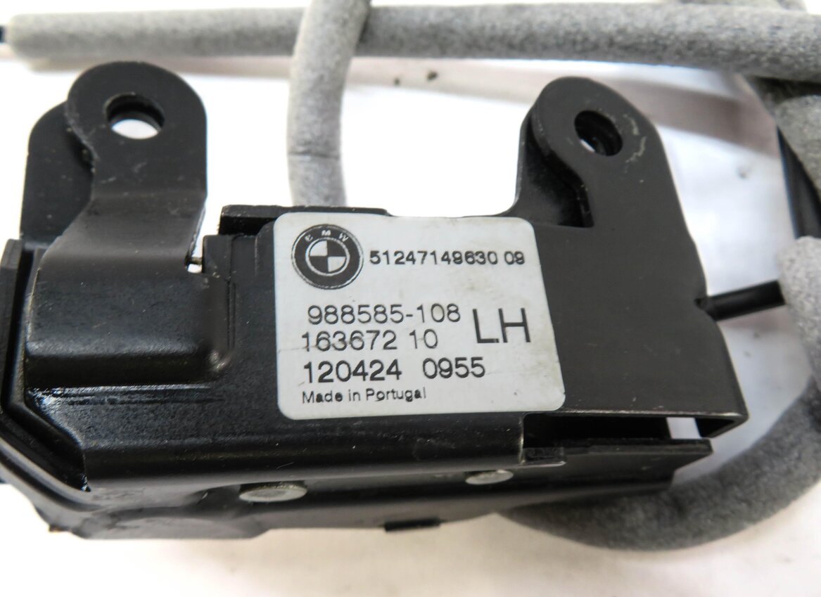 Thumbnail 7: 2013 BMW X5 (E70) REAR TRUNK HATCH LOWER TAILGATE LOCK LATCH SET w/ HANDLE