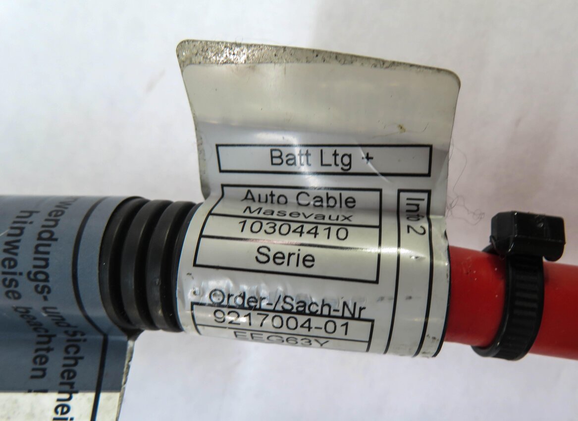 Thumbnail 4: 2013 BMW X5 (E70) POSITIVE BATTERY CABLE SRS