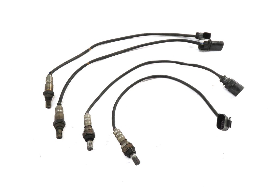 2014 AUDI S4 (B8 8K) 3.0L PRE / POST CAT O2 OXYGEN LAMBDA PROBE SENSOR SET-4