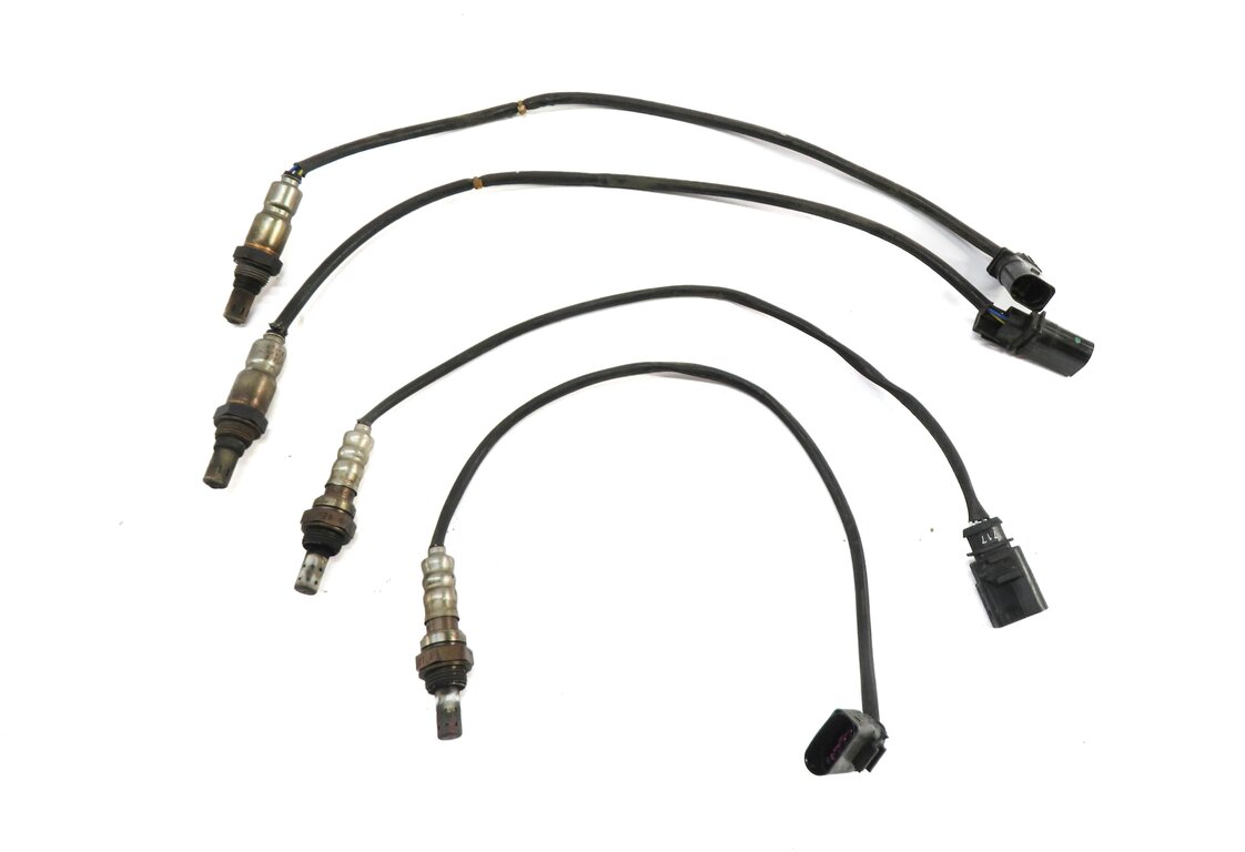 Thumbnail 2: 2014 AUDI S4 (B8 8K) 3.0L PRE / POST CAT O2 OXYGEN LAMBDA PROBE SENSOR SET-4