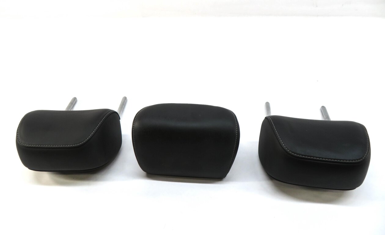 Thumbnail 3: 2014 AUDI S4 (B8 8K) REAR SEAT LEFT CENTER RIGHT HEADREST SET-3 (BLACK LEATHER)