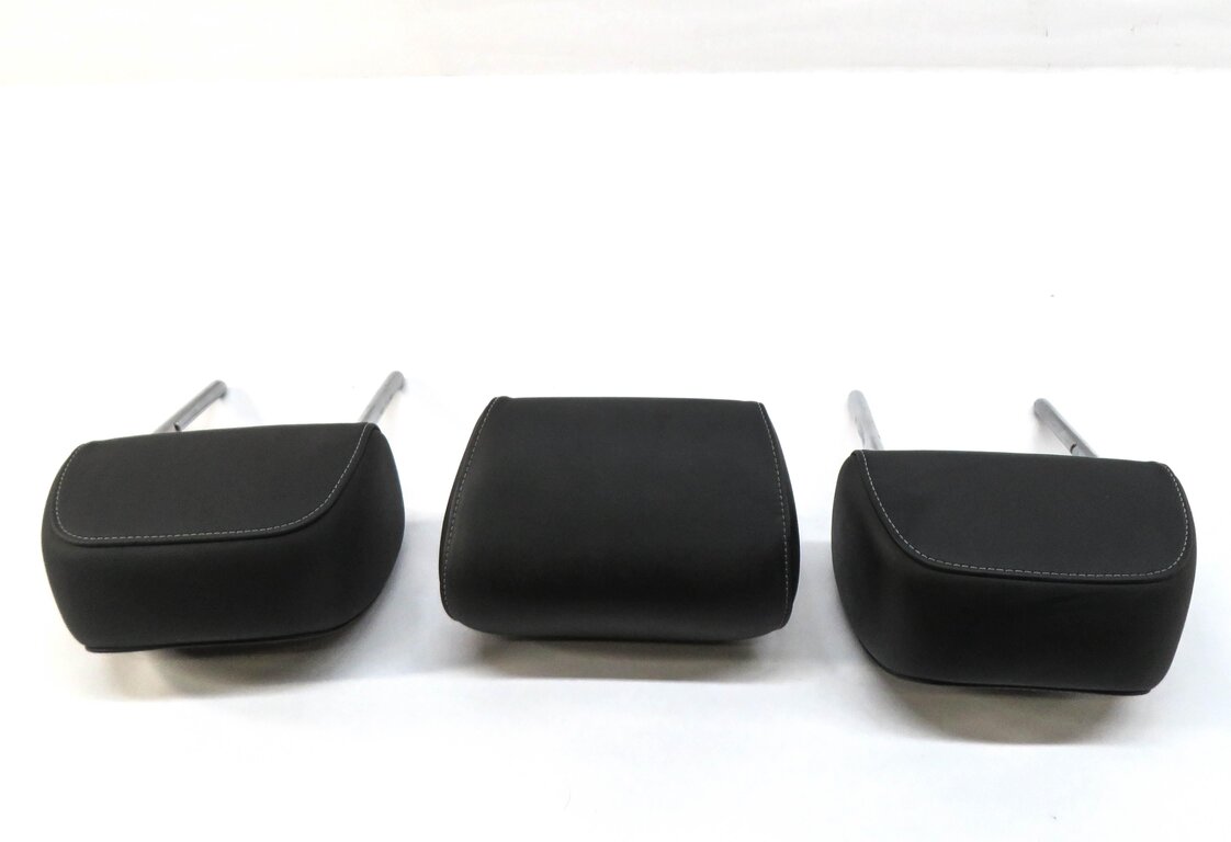 Thumbnail 4: 2014 AUDI S4 (B8 8K) REAR SEAT LEFT CENTER RIGHT HEADREST SET-3 (BLACK LEATHER)