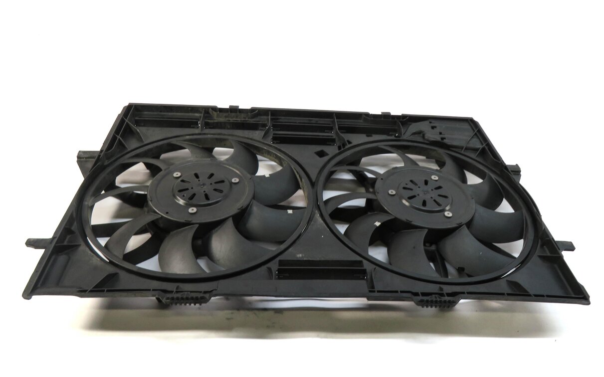 Thumbnail 3: 12-18 AUDI A6 A7 (C7) 3.0L SUPERCHARGED ENGINE - RADIATOR COOLING FAN w/ SHROUD