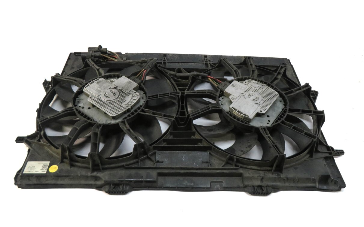 Thumbnail 5: 12-18 AUDI A6 A7 (C7) 3.0L SUPERCHARGED ENGINE - RADIATOR COOLING FAN w/ SHROUD