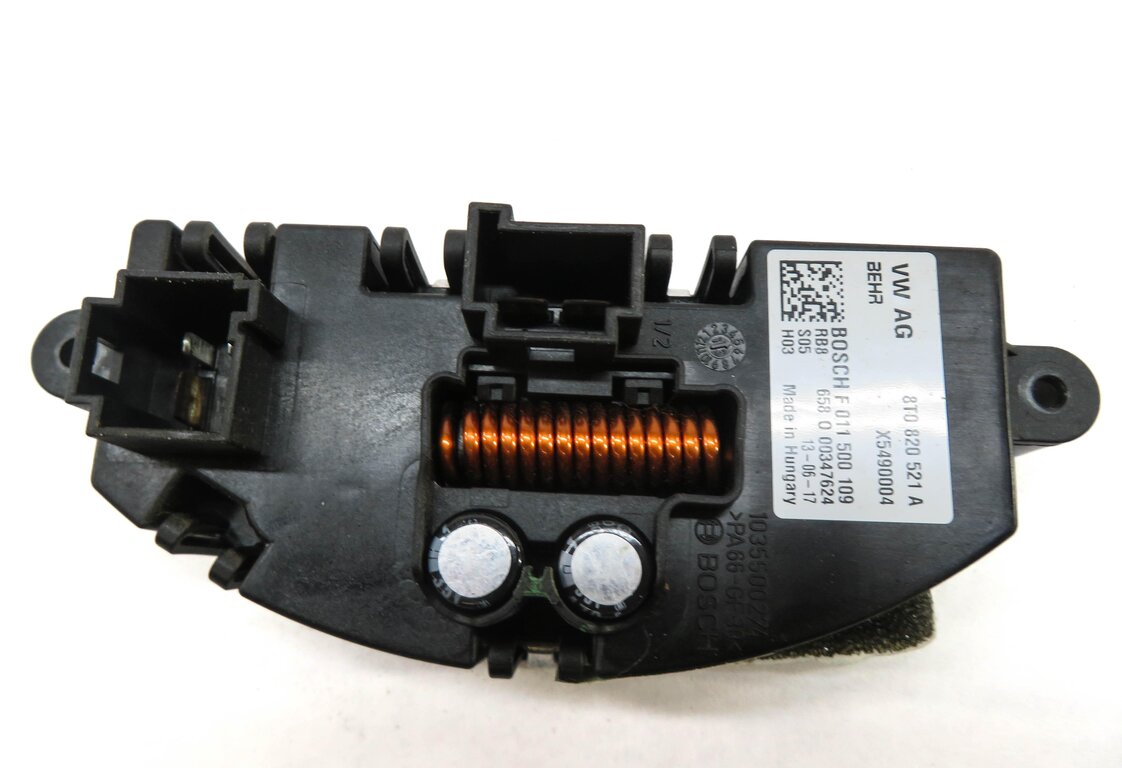 Thumbnail 3: 2014 AUDI S4 (B8 8K) FRONT HEATER A/C BLOWER FAN MOTOR SPEED RESISTOR
