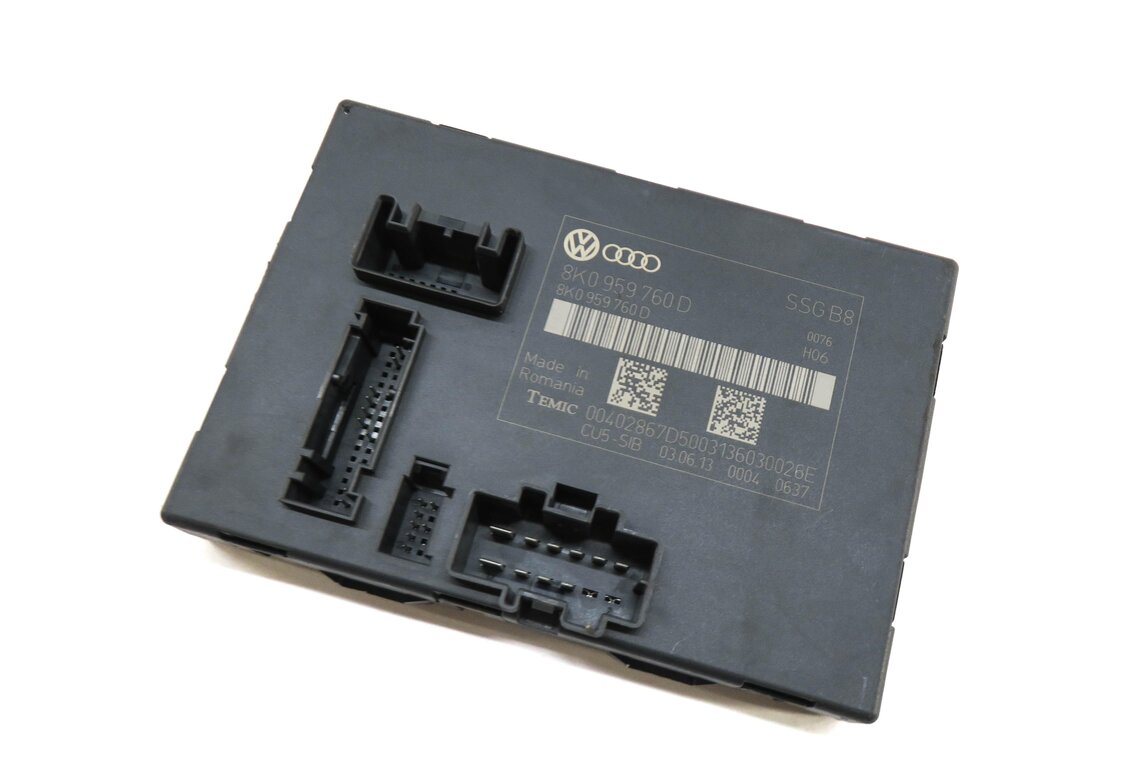 2014 AUDI S4 (B8 8K) LEFT FRONT DRIVER SEAT CONTROL MODULE