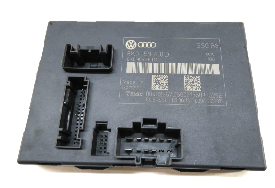 Thumbnail 2: 2014 AUDI S4 (B8 8K) LEFT FRONT DRIVER SEAT CONTROL MODULE