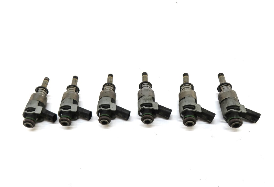 Thumbnail 2: 2011-2015 AUDI A6 A7 A8 Q5 Q7 S4 S5 (C7 D4 4L B8 8R 8T) 3.0L FUEL INJECTOR SET