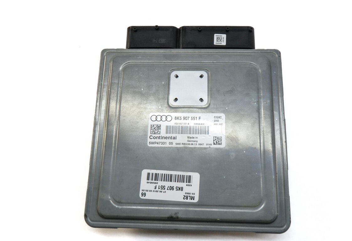 Thumbnail 5: 2014 AUDI S4 (B8 8K) 3.0L CTUB ENGINE ECM BCM GATEWAY IMMOBILIZER MODULE KEY SET
