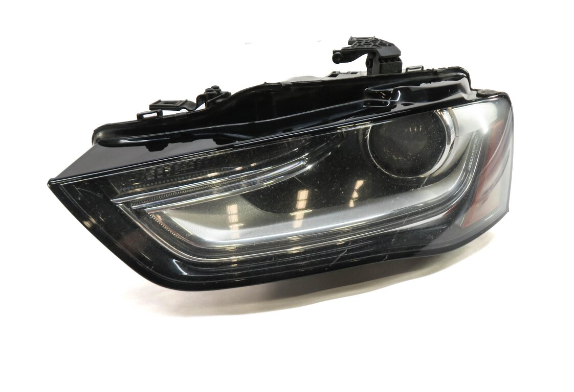 13-16 AUDI A4 S4 (B8 8K) LEFT DRIVER XENON HID HEADLIGHT LIGHT LAMP (NON AFS)