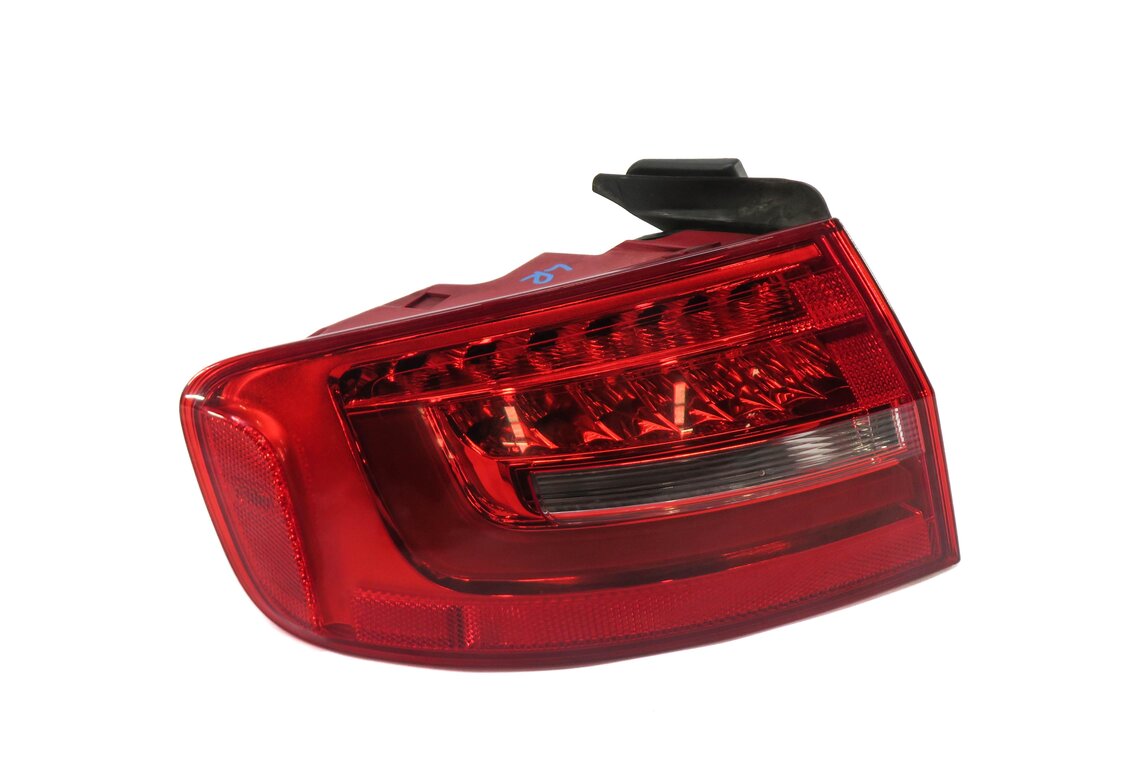 2013-2016 AUDI A4 S4 (B8 8K) LEFT DRIVER OUTER TAILLIGHT BRAKE LIGHT LAMP - LED