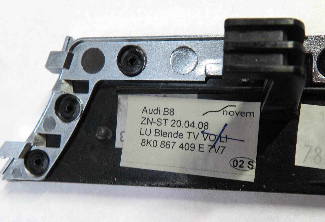Thumbnail 12: 2014 AUDI S4 (B8 8K) DASH DOOR CONSOLE CARBON FIBER TRIM SET (CARBON ATLAS 5MK)