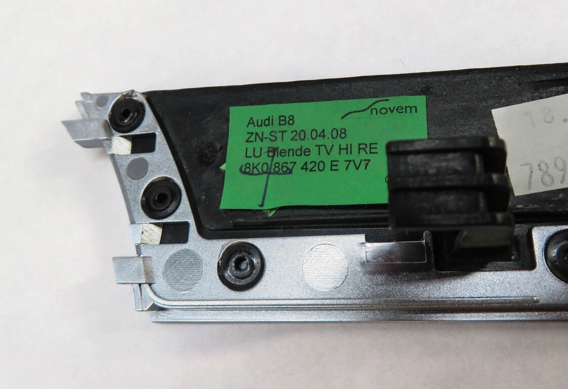 Thumbnail 13: 2014 AUDI S4 (B8 8K) DASH DOOR CONSOLE CARBON FIBER TRIM SET (CARBON ATLAS 5MK)