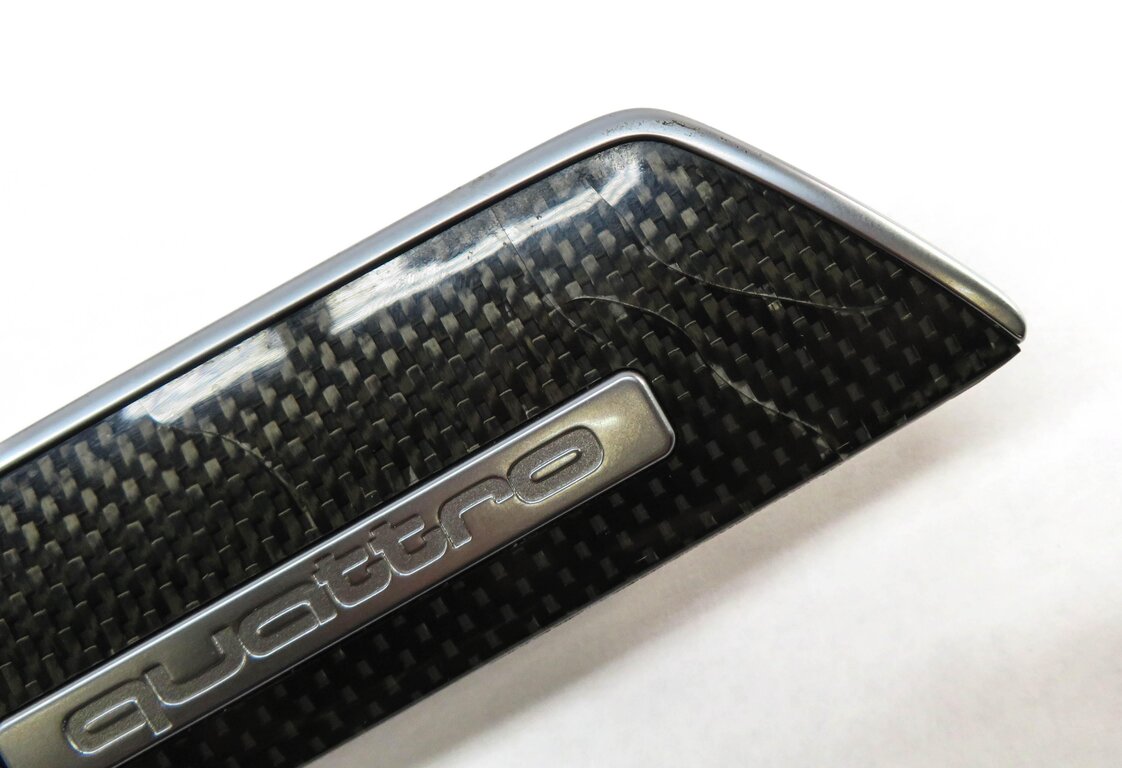 Thumbnail 5: 2014 AUDI S4 (B8 8K) DASH DOOR CONSOLE CARBON FIBER TRIM SET (CARBON ATLAS 5MK)