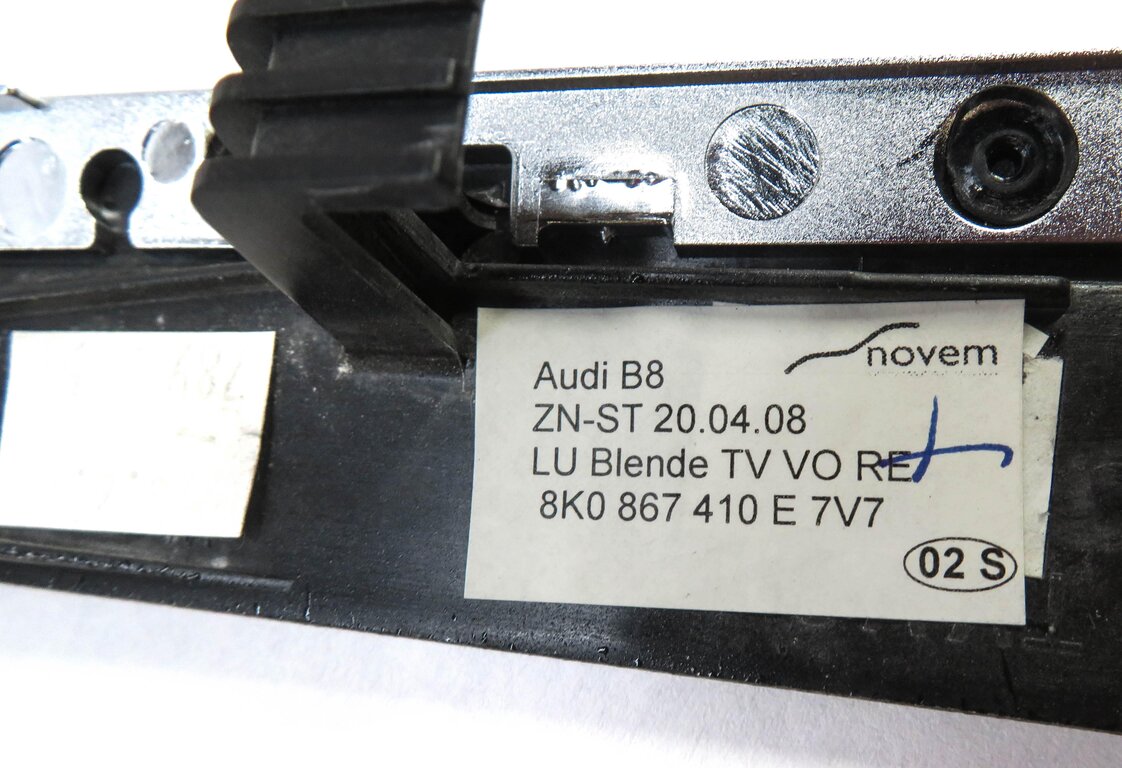 Thumbnail 9: 2014 AUDI S4 (B8 8K) DASH DOOR CONSOLE CARBON FIBER TRIM SET (CARBON ATLAS 5MK)