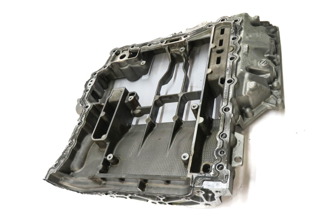 Thumbnail 3: 2014 AUDI S4 (B8 8K) 3.0L CTUB SUPERCHARGED ENGINE UPPER OIL PAN CRADLE