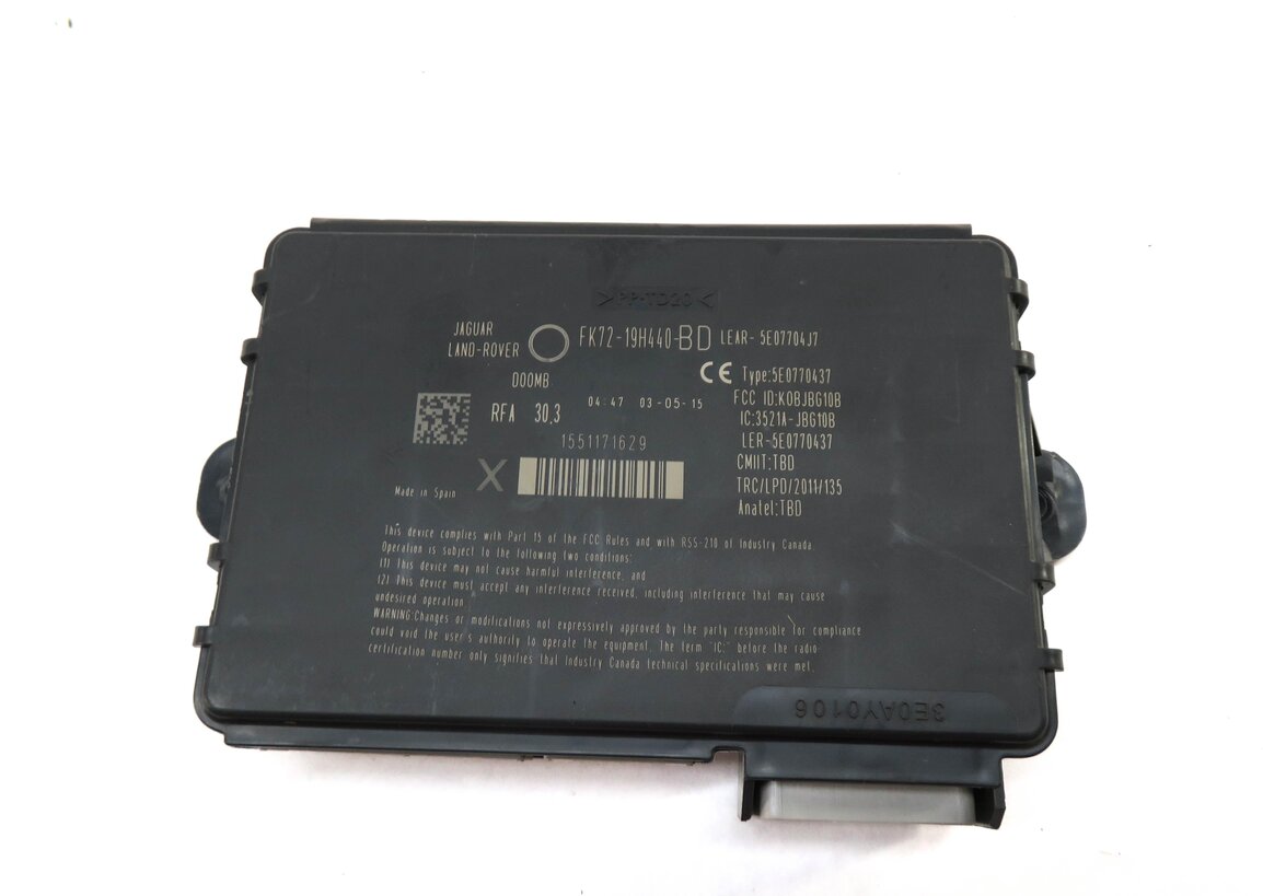 Thumbnail 8: 2015 DISCOVERY SPORT (L550) 2.0L TURBO ENGINE ECM BCM IMMOBILIZER MODULE KEY SET