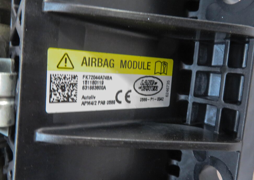 Thumbnail 5: 2015-2019 LAND ROVER DISCOVERY SPORT (L550) RIGHT PASSENGER DASH AIRBAG AIR BAG