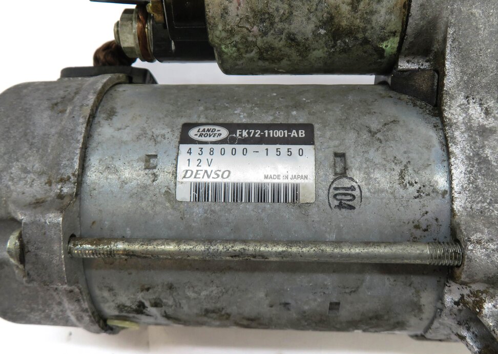 Thumbnail 5: 2015-2016 DISCOVERY SPORT EVOQUE (L538 L550) 2.0L TURBO ENGINE STARTER MOTOR