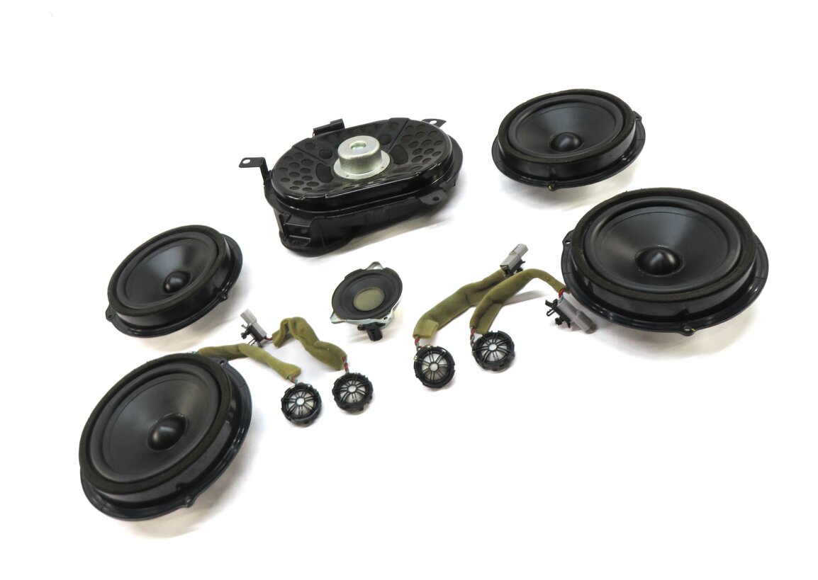 Thumbnail 3: 2015 LAND ROVER DISCOVERY SPORT (L550) STEREO SUB SUBWOOFER TWEETER SPEAKER SET