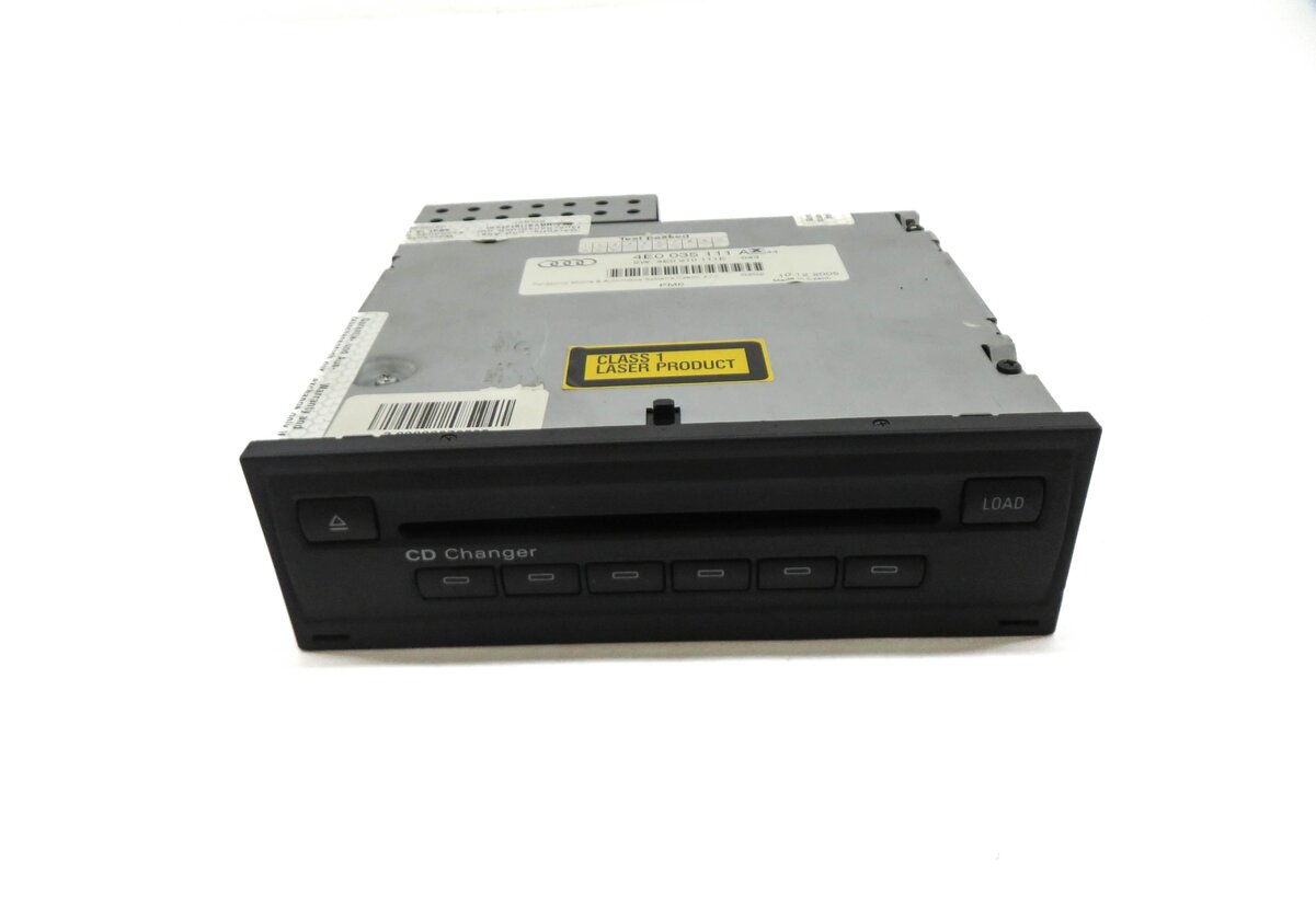 Thumbnail 3: 2003-2009 AUDI A6 S6 A8 (C5 D3) RADIO STEREO 6-DISC CD CHANGER PLAYER READER