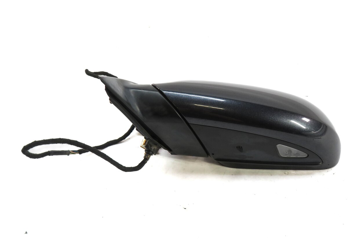 Thumbnail 5: 2003-2007 AUDI A8 (D3) LEFT DRIVER P-FOLD HEATED AUTODIM DOOR MIRROR (GRAY)