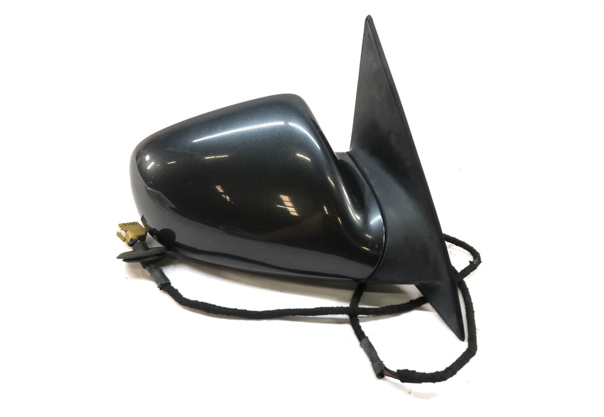 Thumbnail 4: 2003-2007 AUDI A8 (D3) RIGHT PASSENGER P-FOLD HEATED AUTODIM DOOR MIRROR (GRAY)
