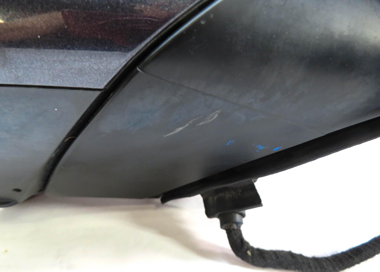 Thumbnail 6: 2003-2007 AUDI A8 (D3) RIGHT PASSENGER P-FOLD HEATED AUTODIM DOOR MIRROR (GRAY)
