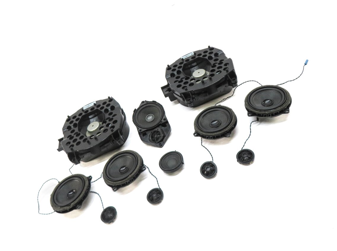 Thumbnail 3: 2011 BMW X3 (F25) RADIO STEREO AUDIO SUB SUBWOOFER TWEETER SPEAKER SET