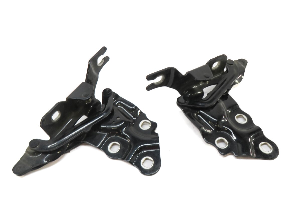Thumbnail 1: 2011-2018 BMW X3 X4 (F25 F26) FRONT LEFT & RIGHT HOOD HNGE SET-2 (BLACK 475)