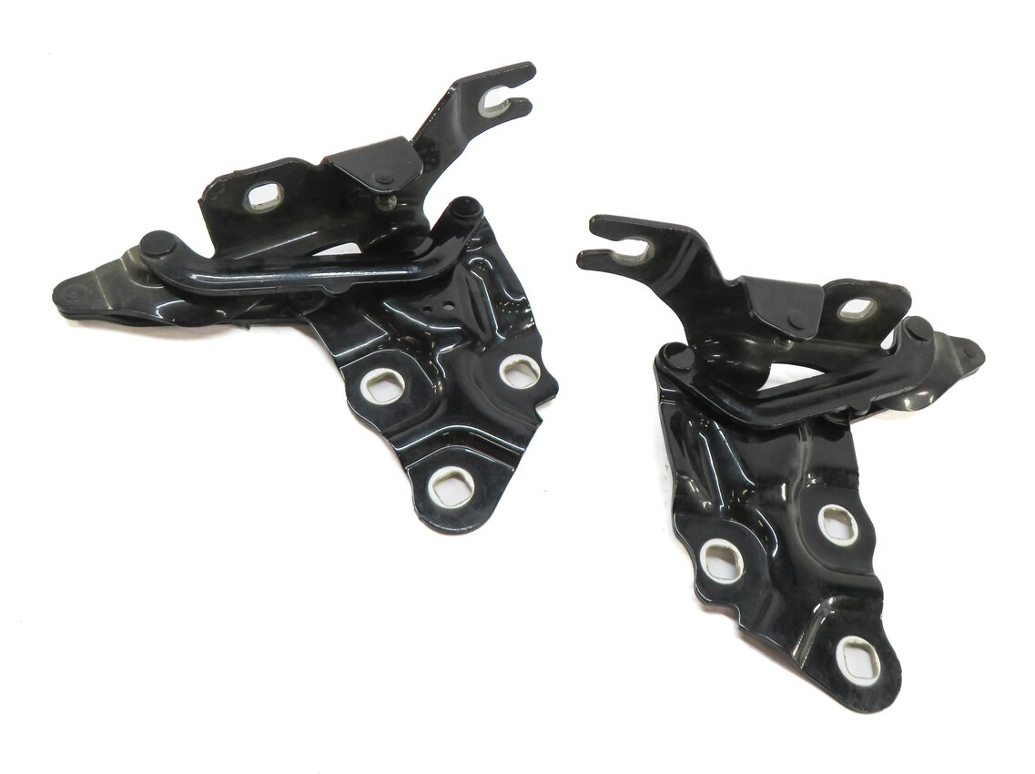 Thumbnail 2: 2011-2018 BMW X3 X4 (F25 F26) FRONT LEFT & RIGHT HOOD HNGE SET-2 (BLACK 475)