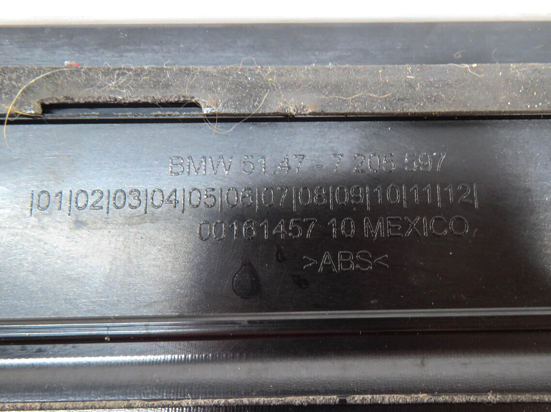 Thumbnail 7: 2011 BMW X3 (F25) FRONT & REAR DOOR SILL SCUFF PANEL TRIM SET-4