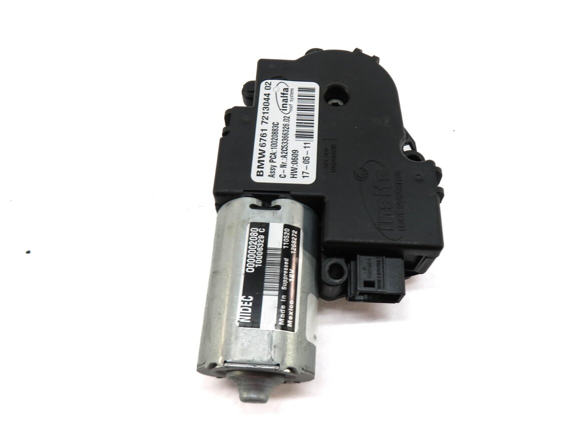 Thumbnail 2: 04-13 BMW X5 (E53 E70) 04-11 X3 (F25) PANORAMIC GLASS SUNROOF SUN ROOF MOTOR