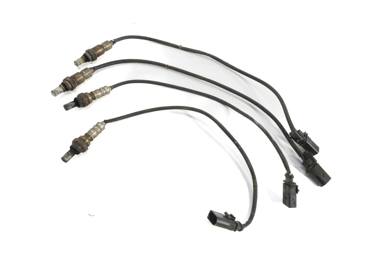 2013 AUDI S4 (B8 8K) 3.0L CGXC PRE POST CAT O2 OXYGEN LAMBDA PROBE SENSOR SET-4