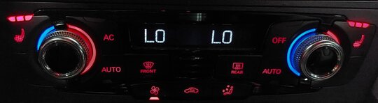 Thumbnail 2: 13-17 AUDI A4 S4 A5 S5 RS5 Q5 SQ5 (B8 8K 8T 8R) HEATER A/C TEMPERATURE CONTROL
