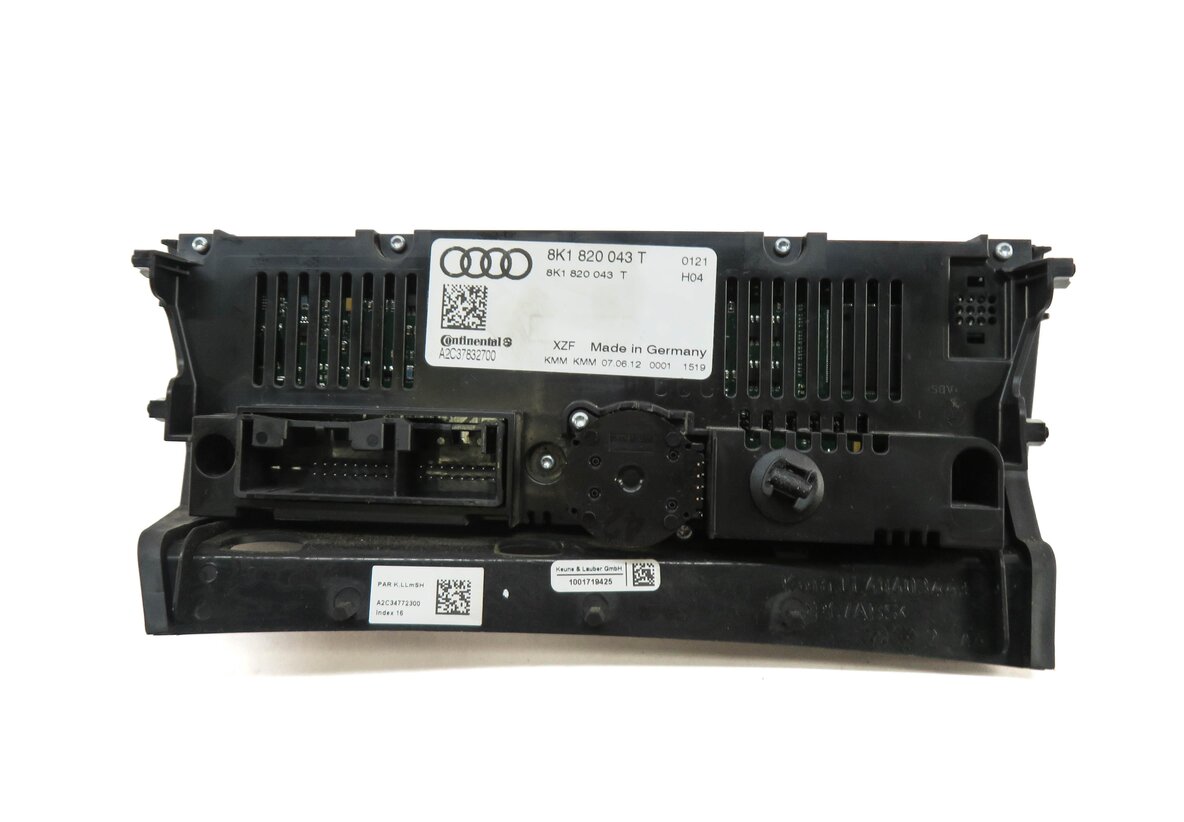 Thumbnail 5: 13-17 AUDI A4 S4 A5 S5 RS5 Q5 SQ5 (B8 8K 8T 8R) HEATER A/C TEMPERATURE CONTROL