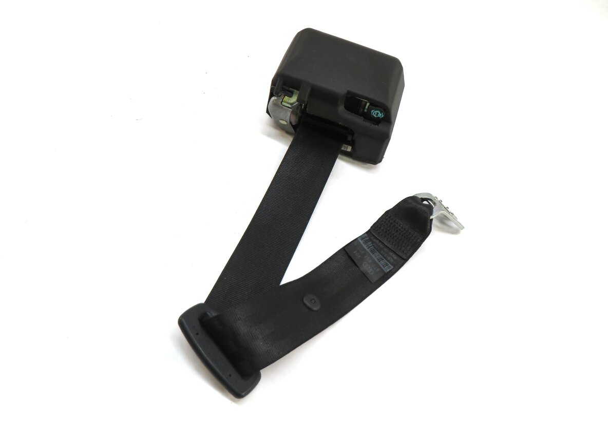 2013 AUDI S4 (B8 8K) REAR SEAT RIGHT SEATBELT RETRACTOR (BLACK)