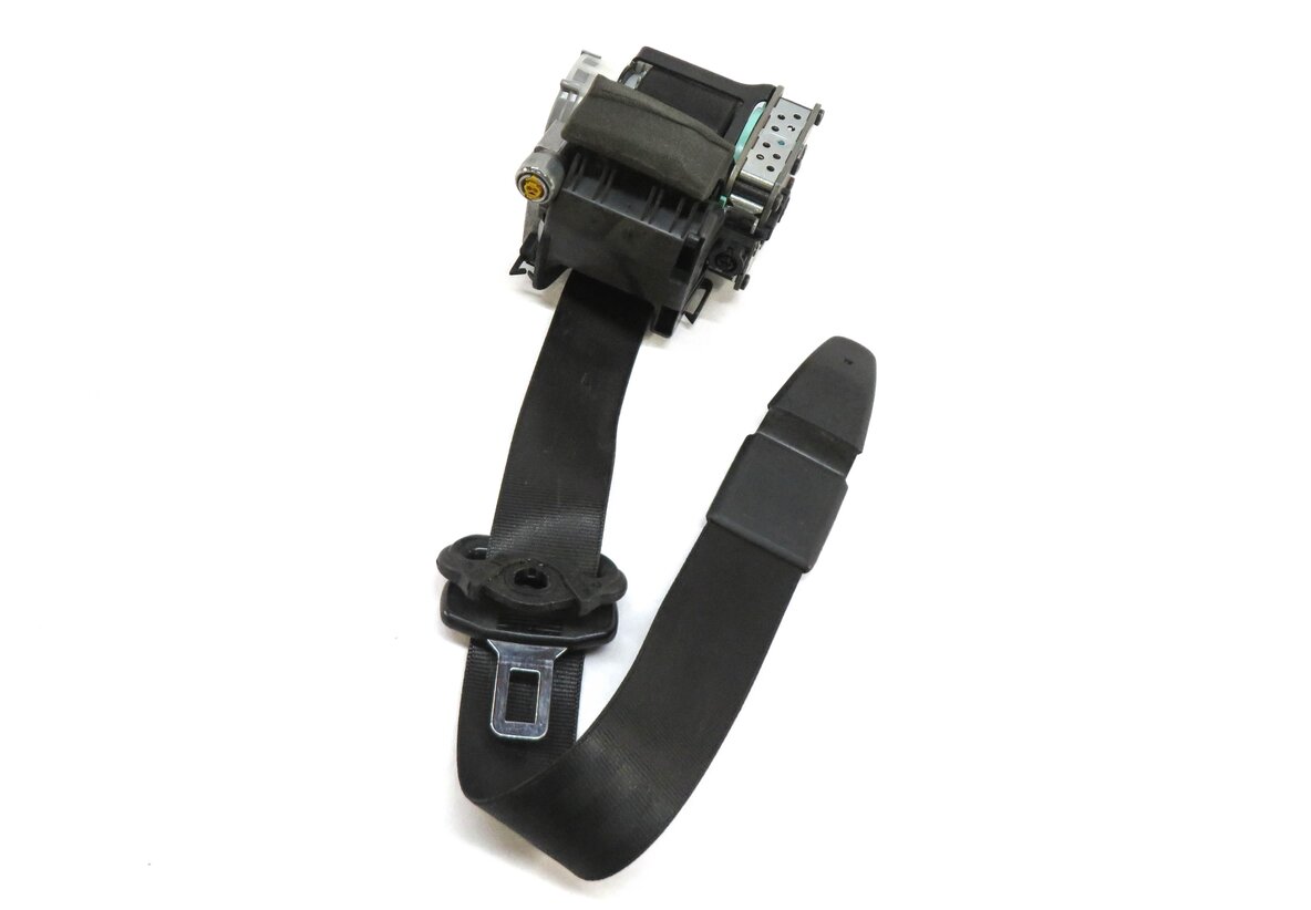 2009-2016 AUDI A4 S4 (B8 8K) FRONT LEFT DRIVER SEAT SEATBELT RETRACTOR (BLACK)