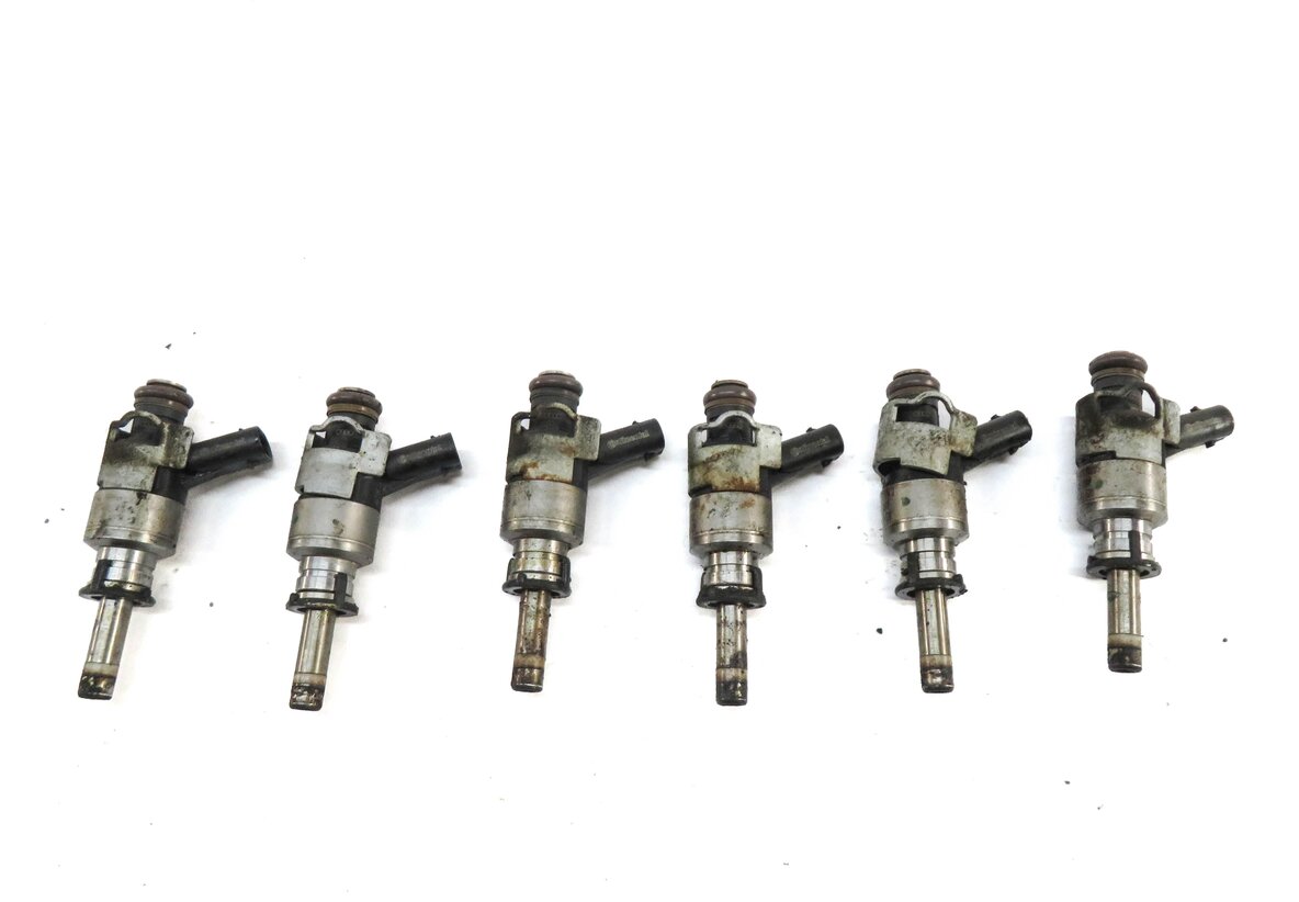 Thumbnail 3: 2011-2015 AUDI A6 A7 A8 Q5 Q7 S4 S5 (C7 D4 4L B8 8R 8T) 3.0L FUEL INJECTOR SET