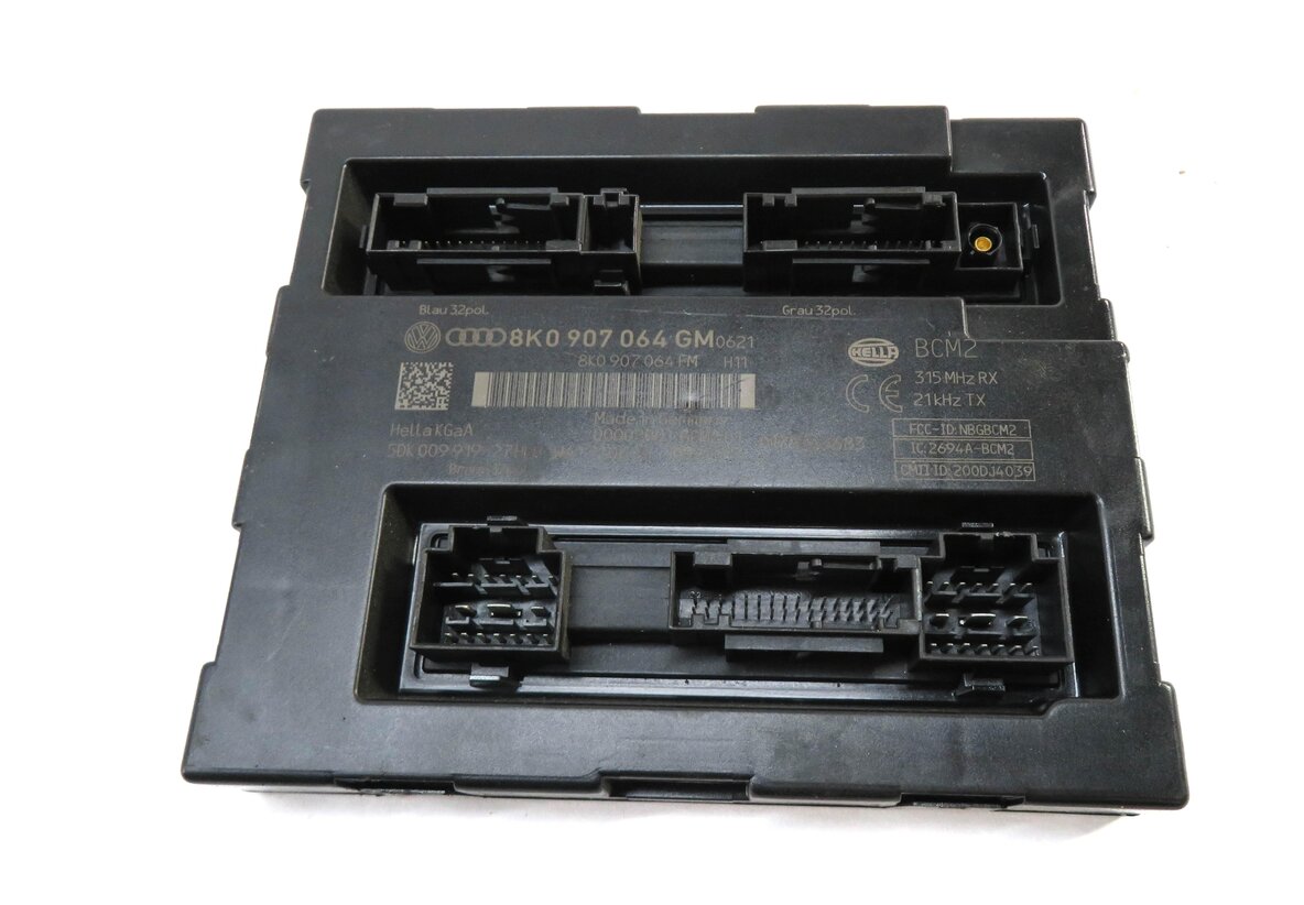 Thumbnail 3: 2013-2014 AUDI S4 (B8 8K) 3.0L CGXC ENGINE ECM BCM IMMOBILIZER MODULE KEY SET