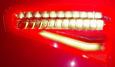 Thumbnail 2: 13-16 AUDI A4 S4 B8 8K REAR RIGHT PASSENGER INNER TRUNK TAILLIGHT LIGHT LAMP LED
