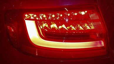 Thumbnail 2: 2013-2016 AUDI A4 S4 (B8 8K) LEFT DRIVER OUTER TAILLIGHT BRAKE LIGHT LAMP - LED