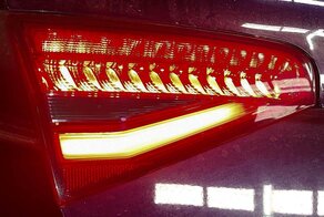 Thumbnail 2: 13-16 AUDI A4 S4 (B8 8K) REAR LEFT DRIVER INNER TRUNK TAILLIGHT LIGHT LAMP - LED