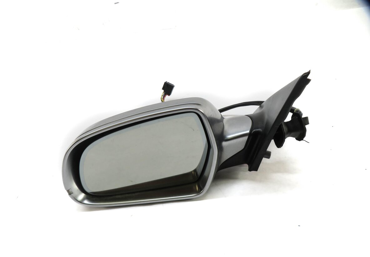 Thumbnail 3: 10-16 AUDI S4 (B8 8K) LEFT MANUAL FOLD HEATED AUTODIM DOOR MIRROR (ALUMINUM)