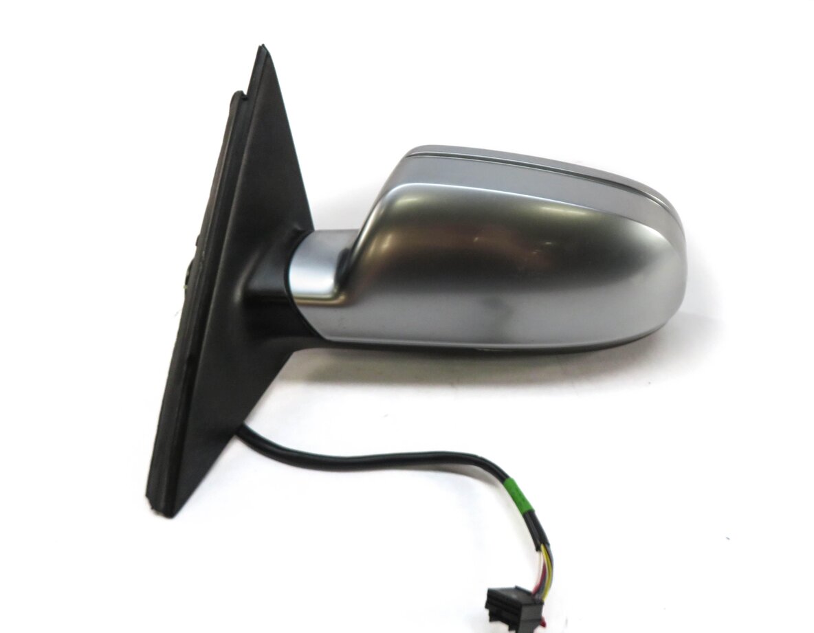 Thumbnail 5: 10-16 AUDI S4 (B8 8K) LEFT MANUAL FOLD HEATED AUTODIM DOOR MIRROR (ALUMINUM)